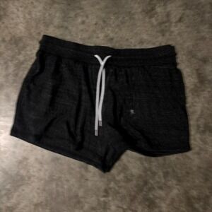 Danskin Athletic Shorts Women M 8-10 Black Classic Soft Casual Drawstring Lounge